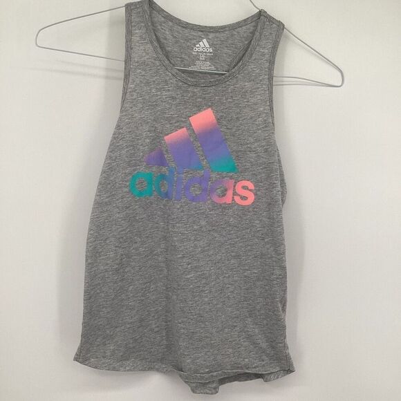 Girls Adidas Racerback Tank Top - Large - Picture 2 of 5